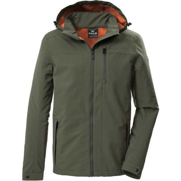 G.I.G.A. DX by killtec Softshelljacke GS 108 MN SFTSHLL JCKT Wasserabweisende Softshelljacke mit abnehmbarer Kapuze