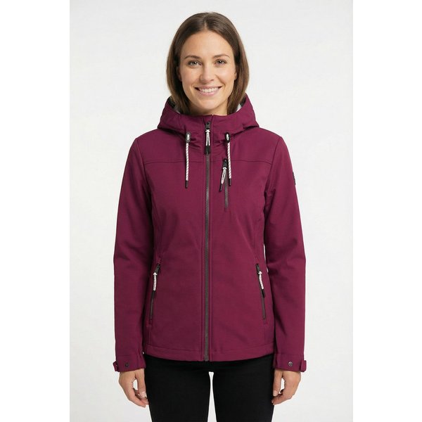 G.I.G.A. DX by killtec Softshelljacke GS 111 WMN SFTSHLL JCKT mit regulierbarer Kapuze, atmungsaktiv, wasserabweisend, winddicht