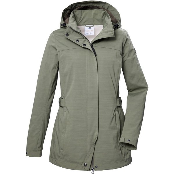 G.I.G.A. DX by killtec Softshelljacke GS 75 WMN SFTSHLL JCKT Wasserabweisende, atmungsaktive Softshelljacke mit abnehmbarer Kapuze
