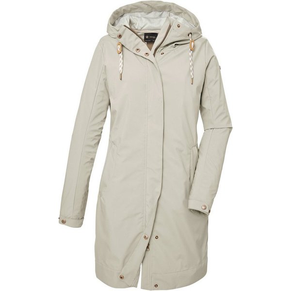 G.I.G.A. DX by killtec Softshellparka GS 16 WMN SFTSHLL PRK Wasserdichter, atmungsaktiver Parka aus recycelten Materialien
