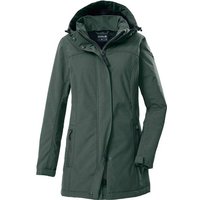 G.I.G.A. DX by killtec Softshellparka GW 36 WMN SFTSHLL PRK Softshellparka: wasserdicht, Teddyfell, 2-Wege-Reißverschluss