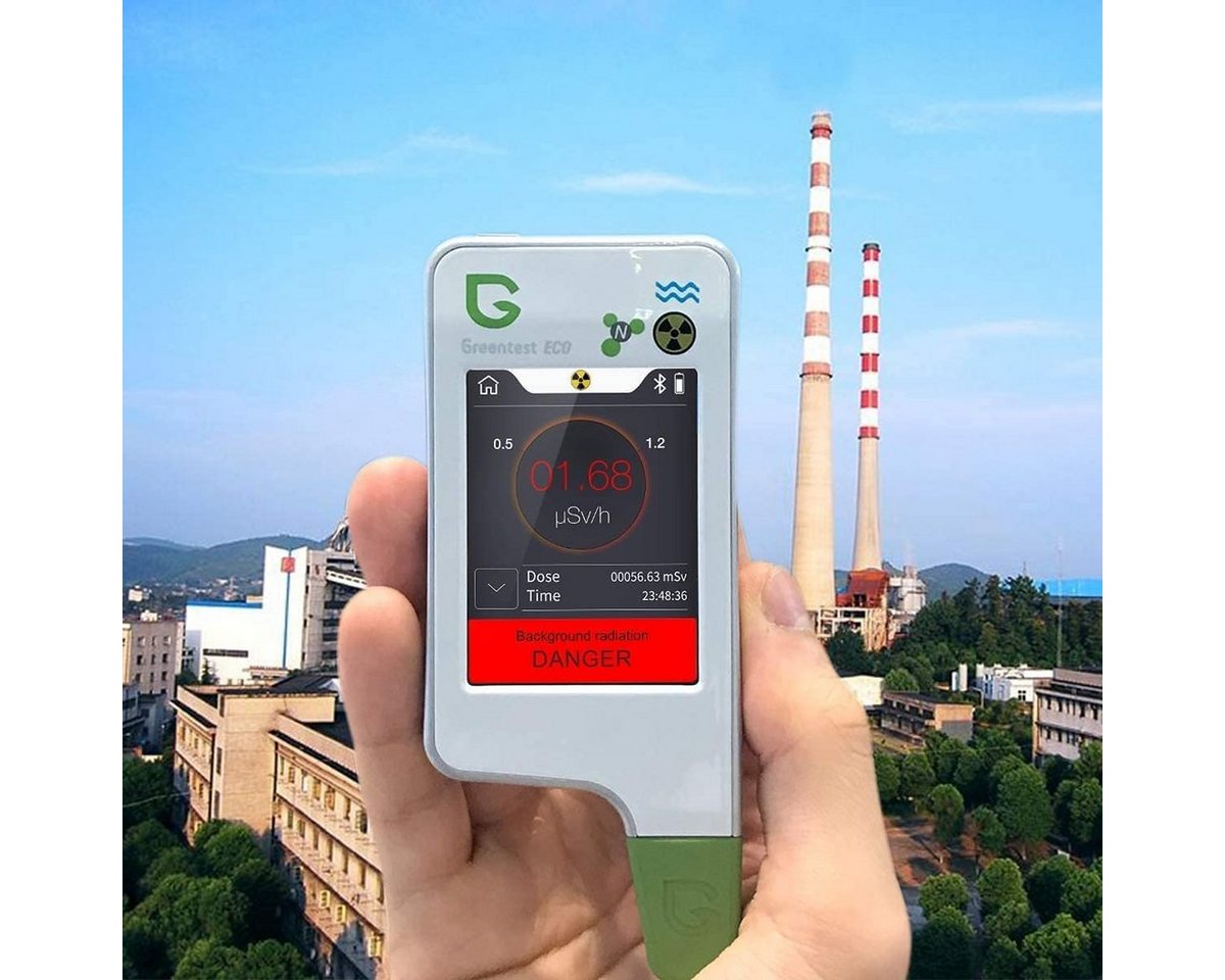 G Sensor Geigerzähler Greentest Eco 6 Nitrat Prüfer Strahlungsdetektor, (1-St), Geigerzähler Strahlungsdetektor Nitrat Prüfer Strahlungmessgerät – Bild 2 von 5