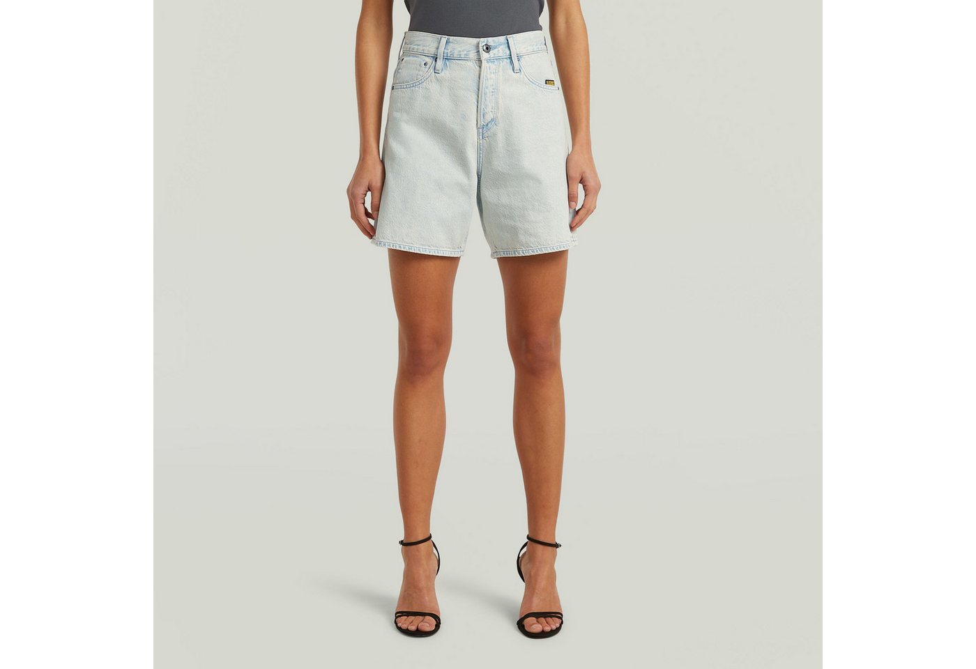 G-STAR Bermudas Jett High Short Clean Edge Wmn – Bild 2 von 5