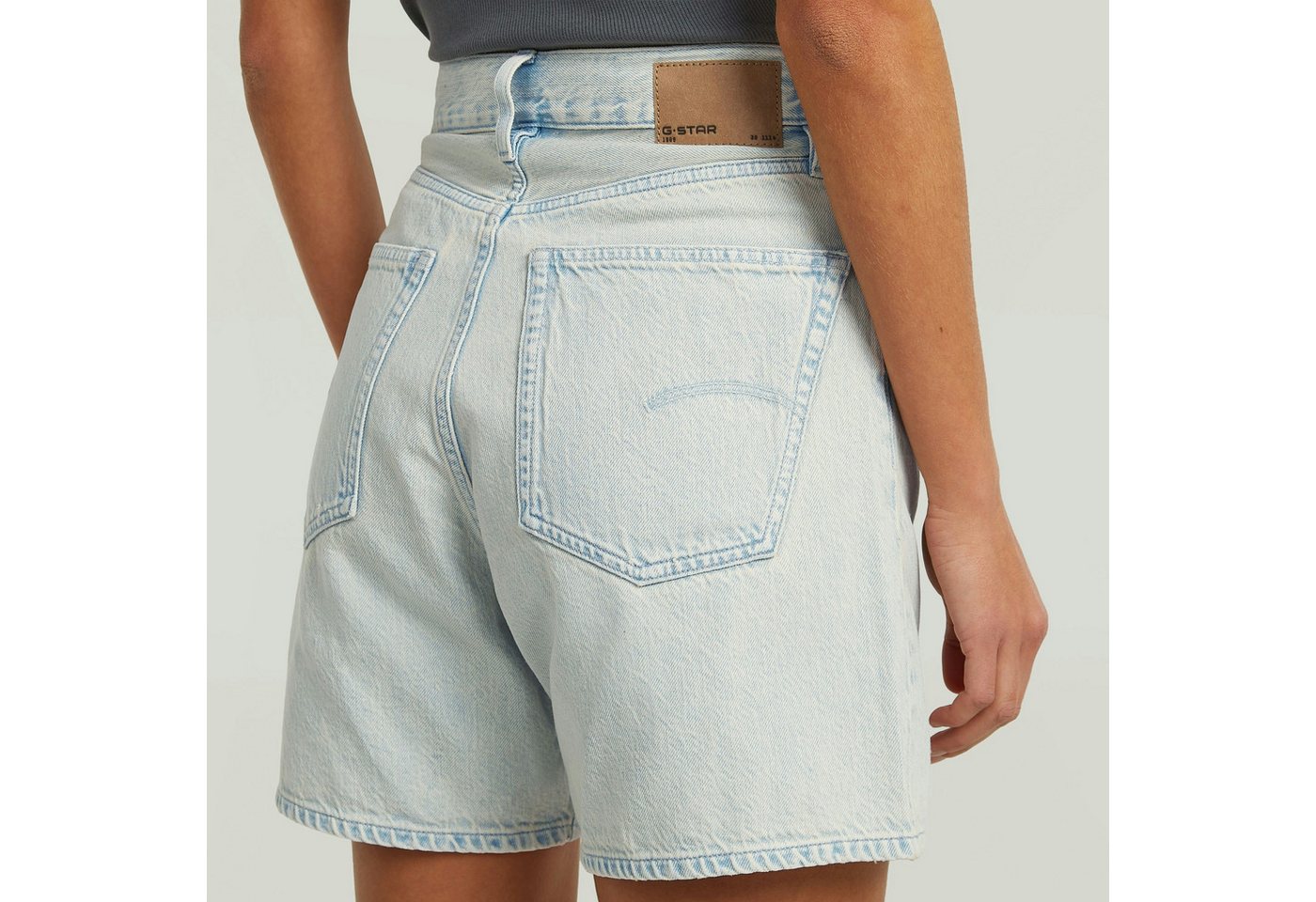 G-STAR Bermudas Jett High Short Clean Edge Wmn – Bild 5 von 5