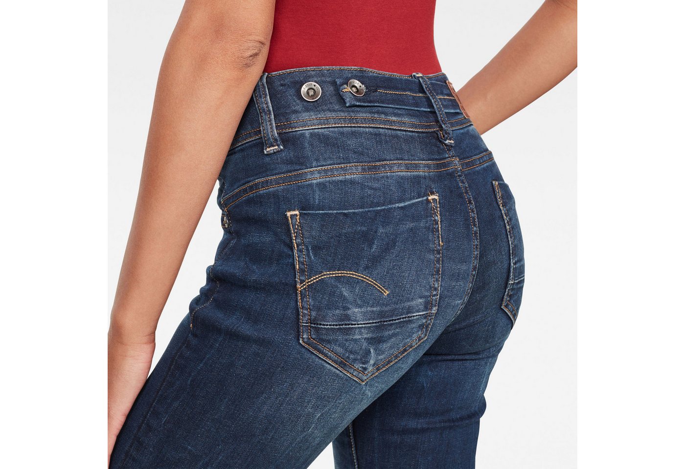 G-STAR Bootcut-Jeans Midge Saddle Bootcut – Bild 5 von 5