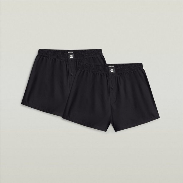 G-STAR Boxershorts ELM, 2 PACK WOVEN BOXER (Packung, 2-St) Baumwoll-Qualität im Doppelpack