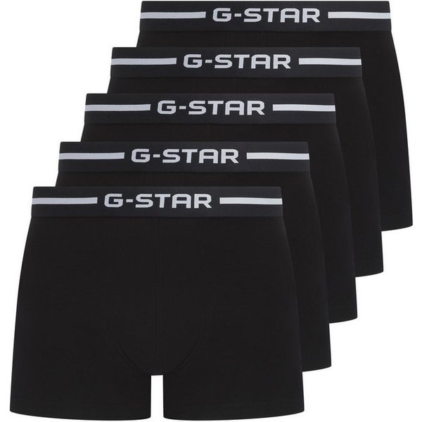 G-STAR Boxershorts HEMLOCK, 5 PACK TRUNKS (Packung, 5-St) Bund mit Logoschriftzug
