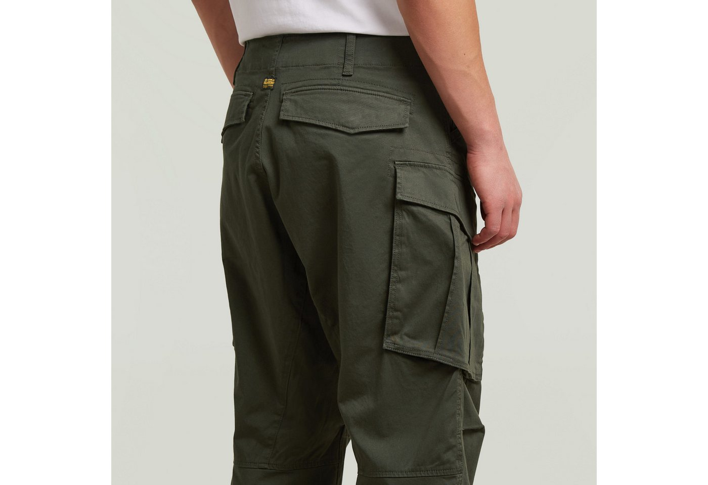 G-STAR Cargohose Rovic 3D Relaxed Low Waist, Baumwoll-Mix mit Stretch-Anteil – Bild 3 von 5