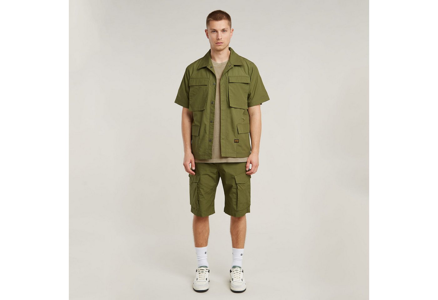 G-STAR Cargoshorts Core Regular Cargo Short mit innenliegener Kordel – Bild 4 von 5
