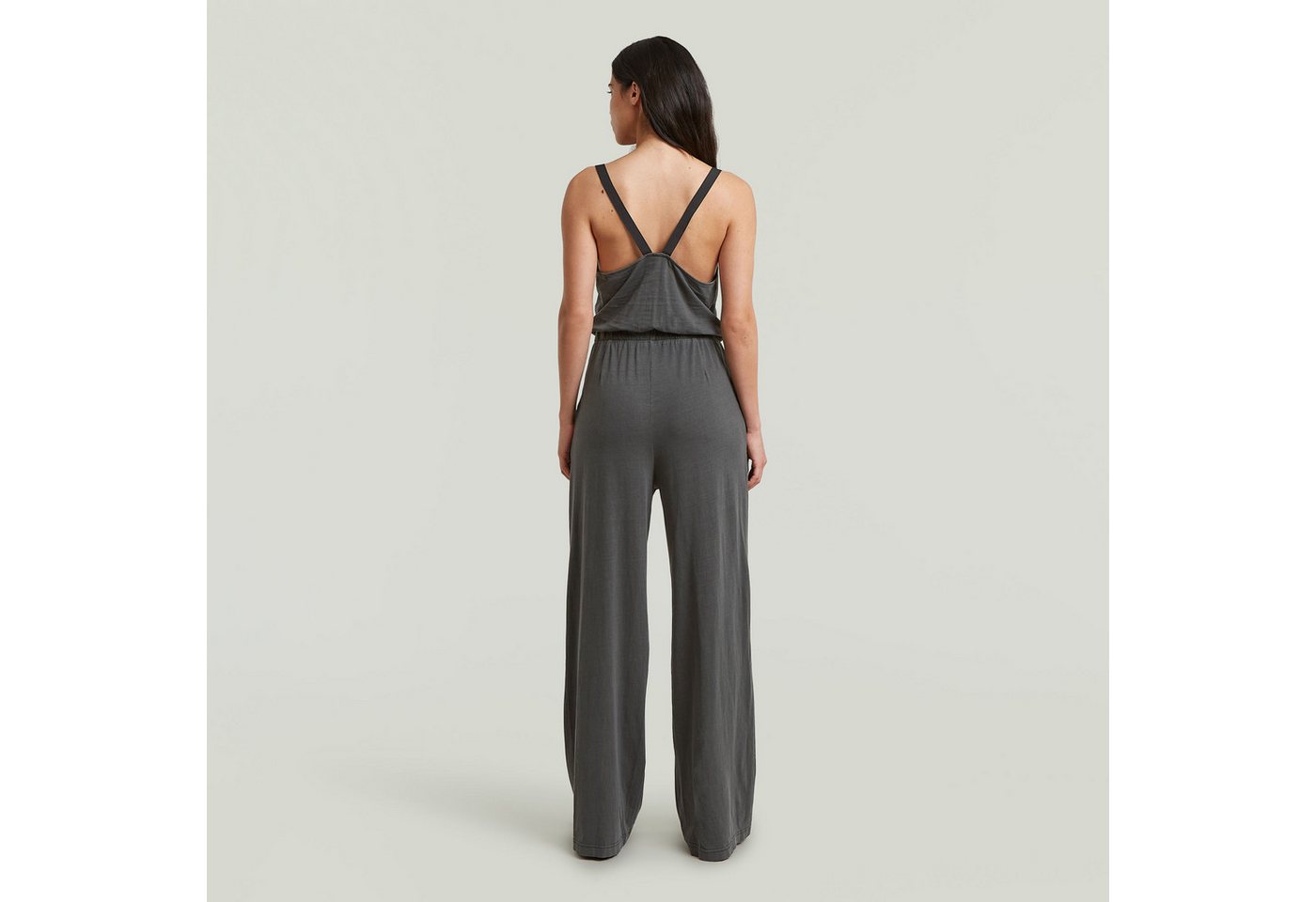G-STAR Jumpsuit Strappy Jumpsuit wmn mit Elastikbund, Wide Leg – Bild 2 von 5