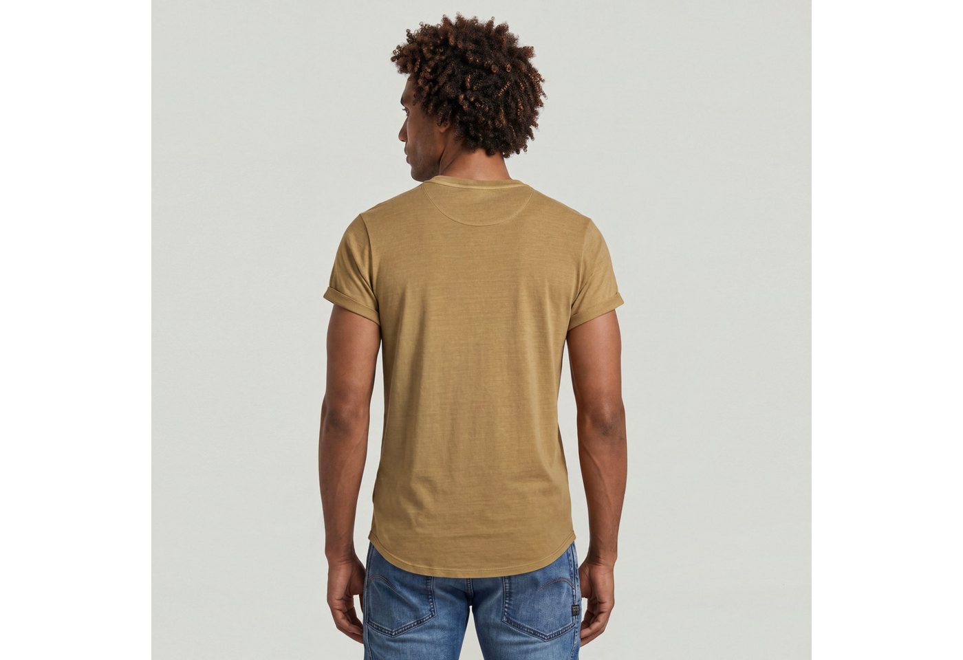 G-STAR Kurzarmshirt Lash Rundhals, Logoapplikation – Bild 3 von 5