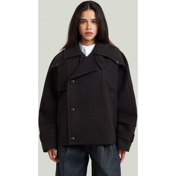 G-STAR Outdoorjacke Cape-Jacke mit 4 Taschen