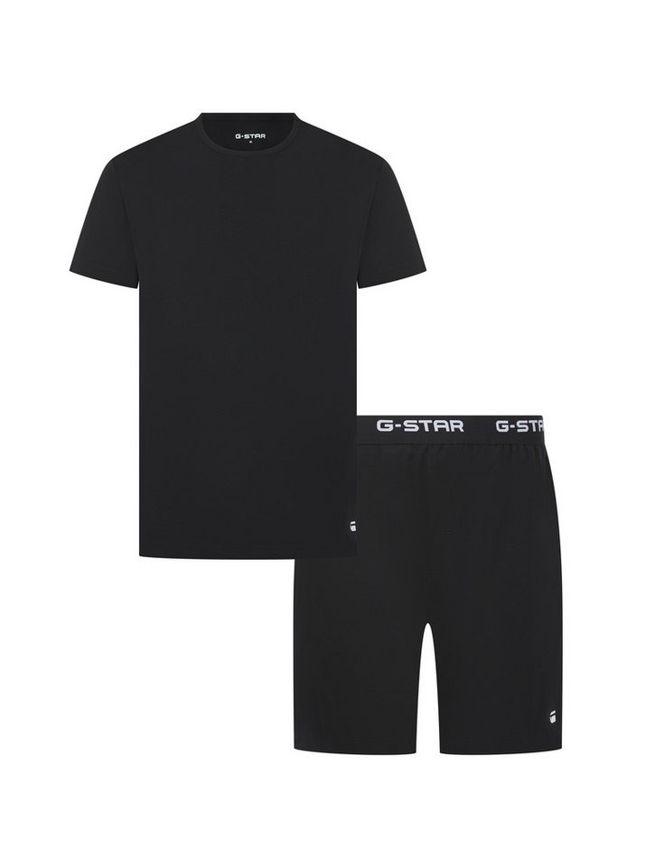 G-STAR Pyjama SLATE, T-SHIRT & SHORTS (Set, 2 tlg) Regular Fit in Baumwoll-Qualität – Bild 2 von 5