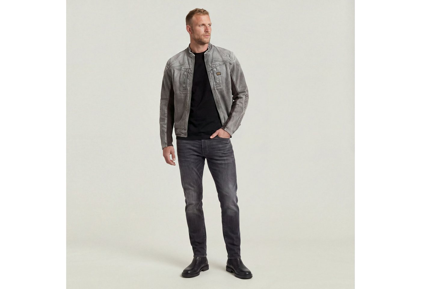 G-STAR Regular-fit-Jeans 3301 Slim Jeans – Bild 3 von 5