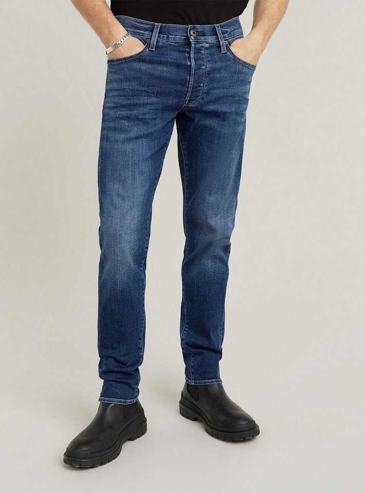 G-STAR Regular-fit-Jeans 3301 Slim Jeans – Bild 4 von 5