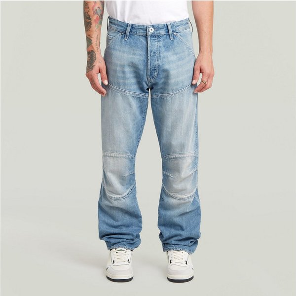 G-STAR Regular-fit-Jeans 5620 3D Regular mit Knie-Patches