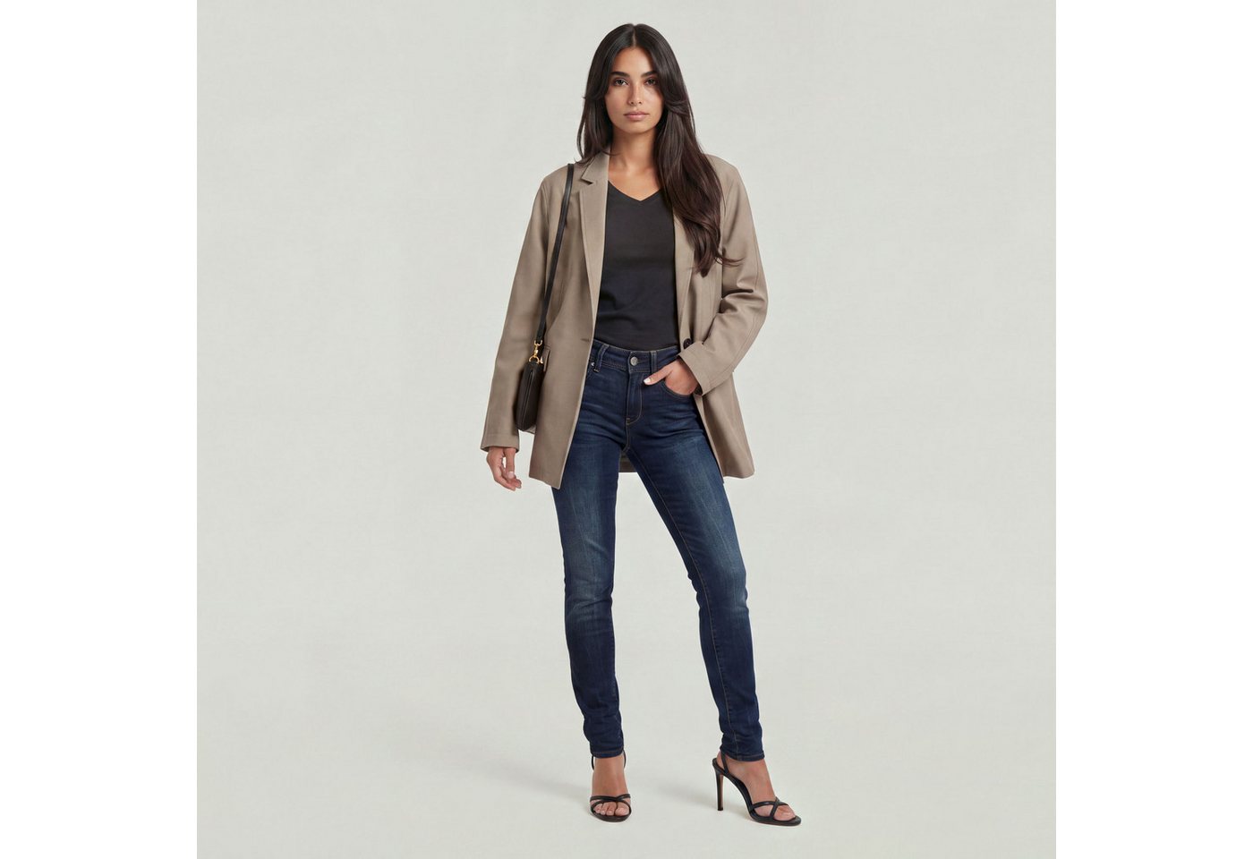 G-STAR Regular-fit-Jeans Midge Straight Jeans – Bild 3 von 5