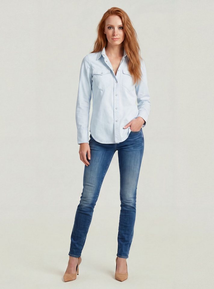G-STAR Regular-fit-Jeans Midge Straight Jeans – Bild 2 von 5