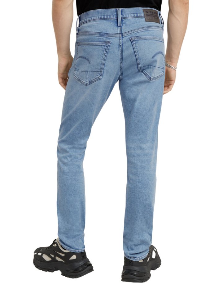 G-STAR Slim-fit-Jeans blau,Casual,Baumwolle,Unifarben,Slim Fit,Mittel – Bild 3 von 5