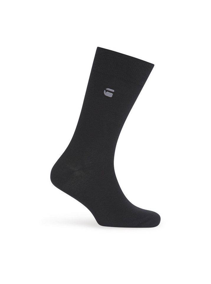 G-STAR Socken SAGE, 3 PACK SOCKS (Packung, 3-Paar) unifarben mit Logostickerei – Bild 2 von 5