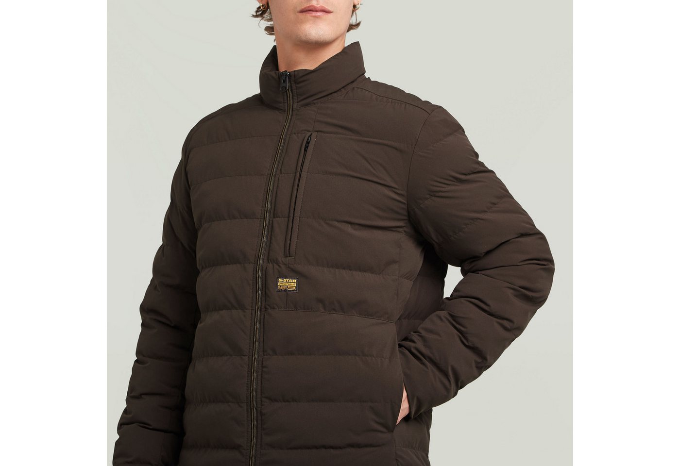 G-STAR Steppjacke Foundation liner mit Brusttasche – Bild 2 von 5