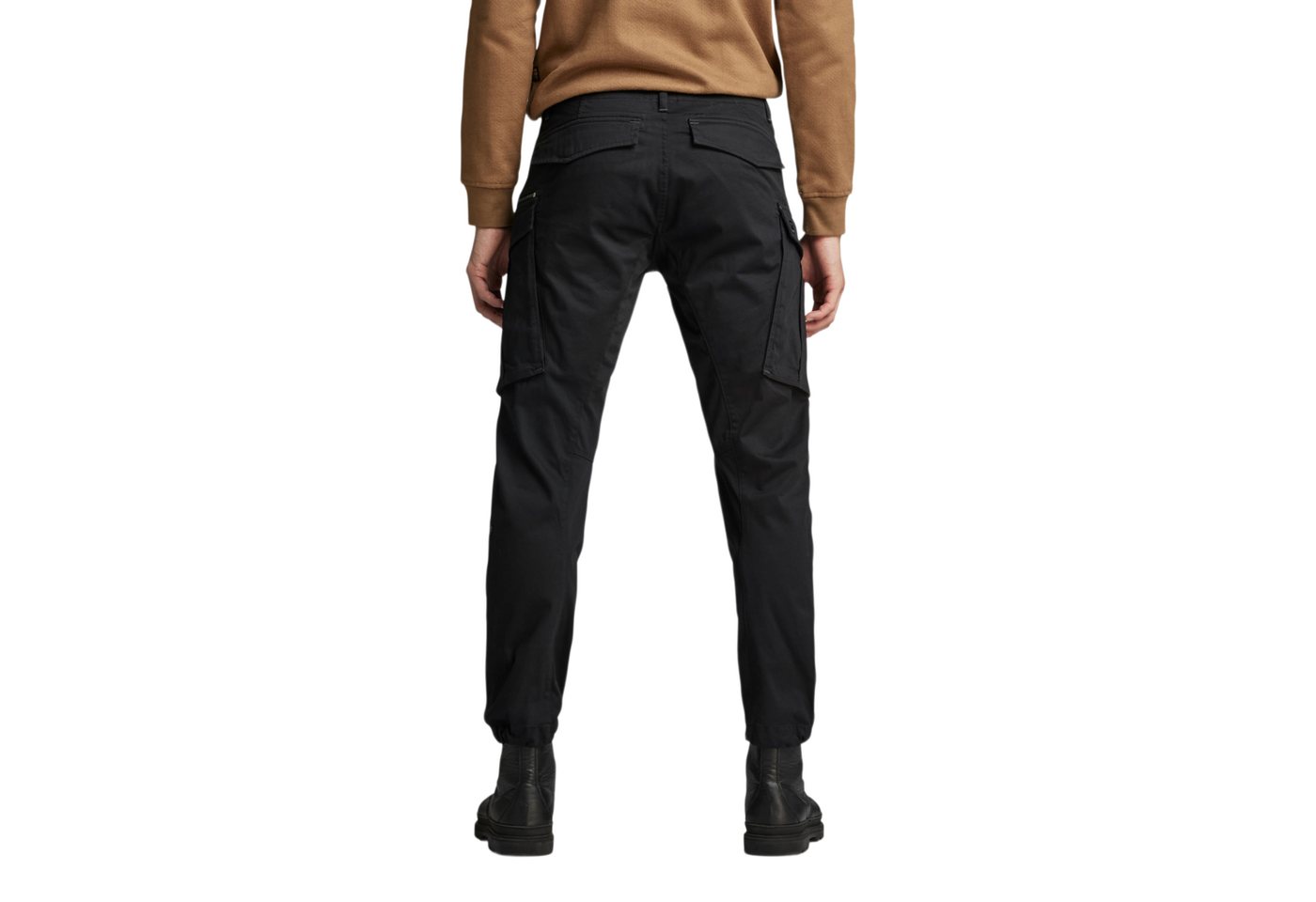G-STAR Stoffhose schwarz,Freizeit,Baumwolle,Unifarben,Tapered Fit – Bild 3 von 5