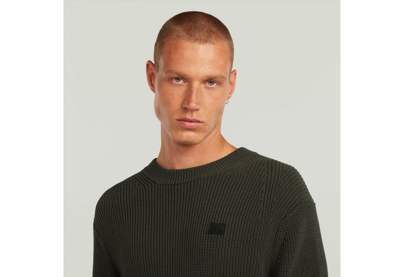 G-STAR Strickpullover mit Rundhals – Bild 3 von 5