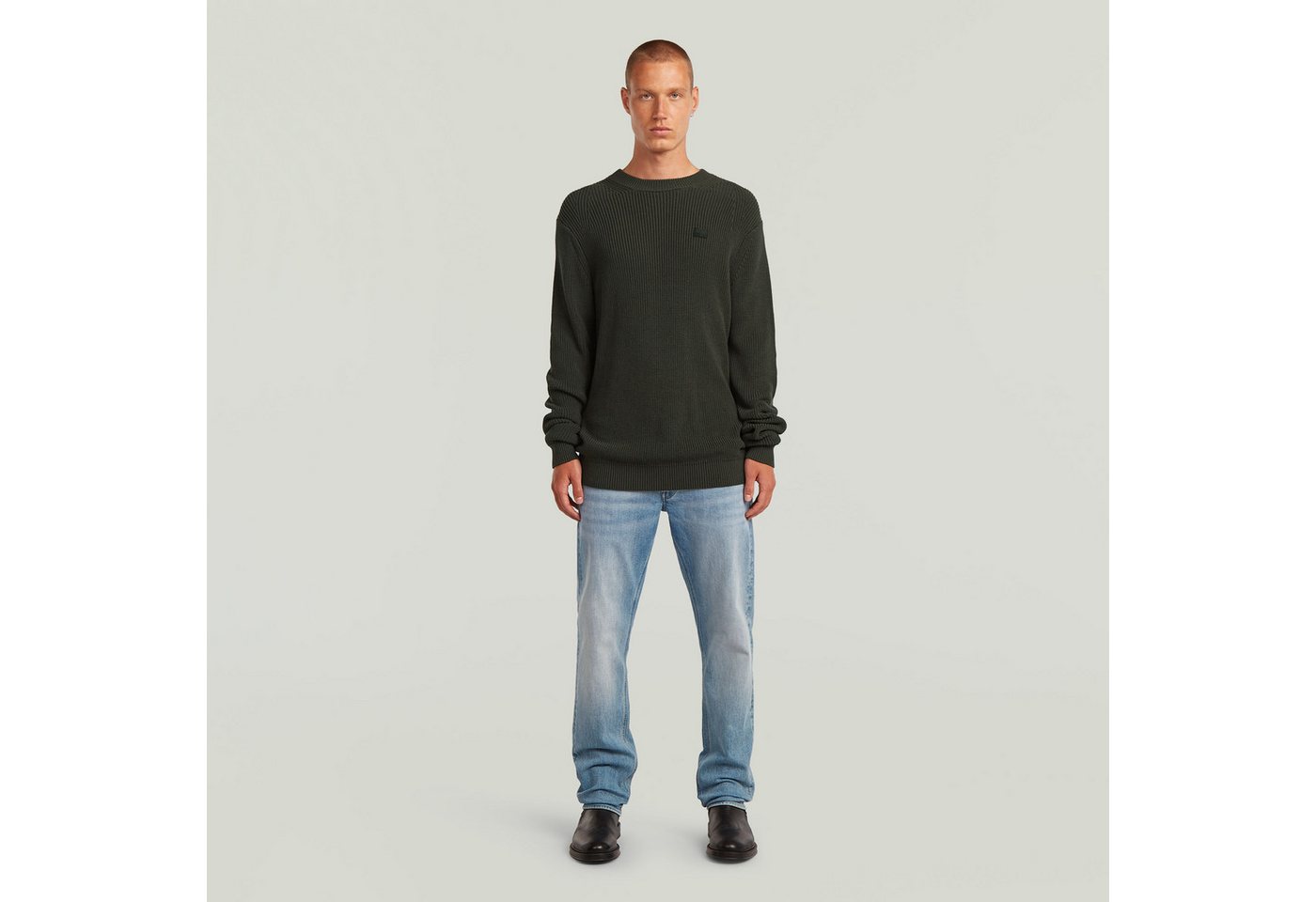 G-STAR Strickpullover mit Rundhals – Bild 4 von 5