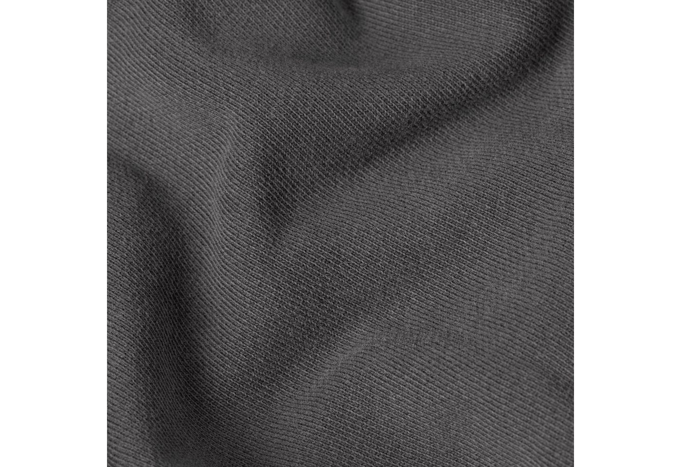 G-STAR Sweater Modern washed half zip sw ls mit Kängurutasche, Logodetail – Bild 5 von 5