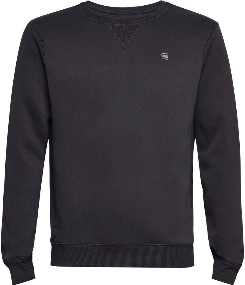 G-STAR Sweatshirt Premium Core Pacior Sweat mit Ripp-Seiteneinsätzen – Bild 5 von 5