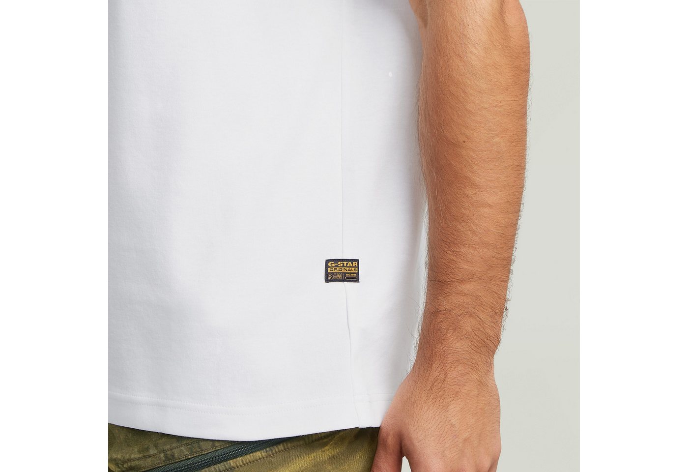 G-STAR T-Shirt Script mit Rundhals, aus Baumwolle – Bild 3 von 5