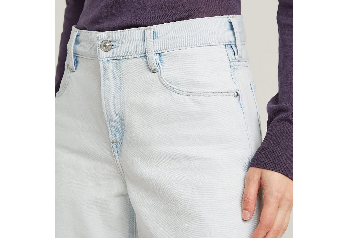 G-STAR Weite Jeans Jeans Judee Straight – Bild 3 von 5