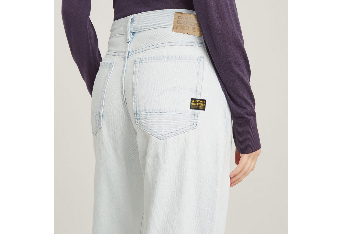 G-STAR Weite Jeans Jeans Judee Straight – Bild 4 von 5