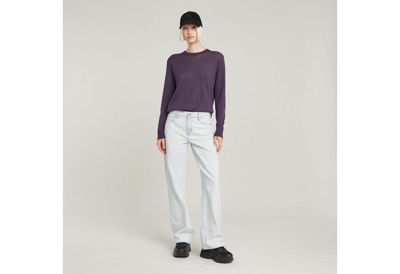 G-STAR Weite Jeans Jeans Judee Straight – Bild 5 von 5