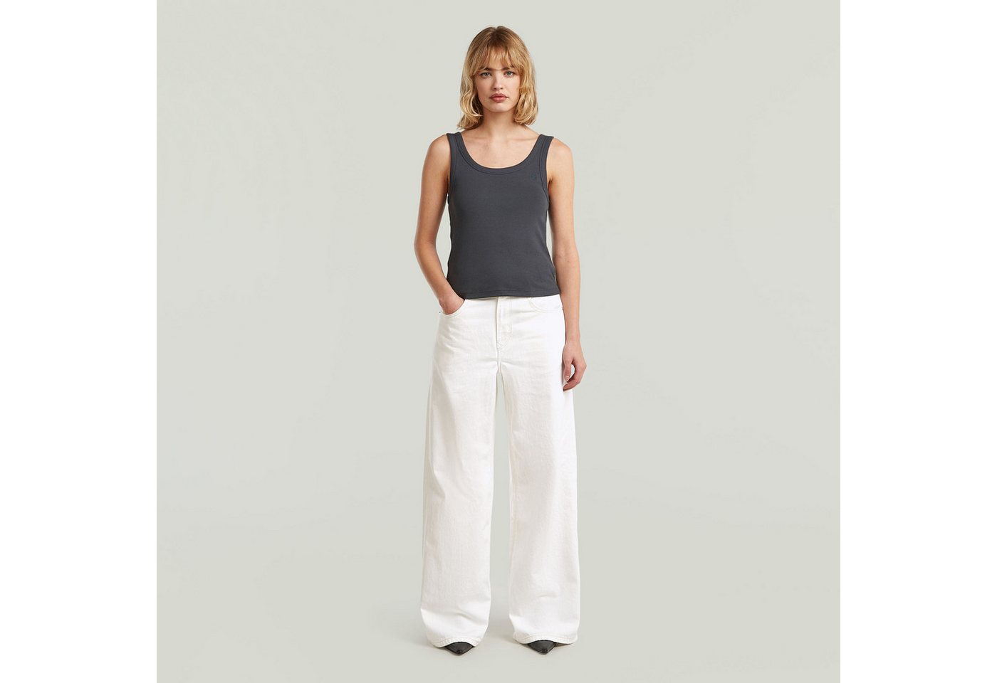 G-STAR Weite Jeans Jeans Judee Straight – Bild 4 von 5
