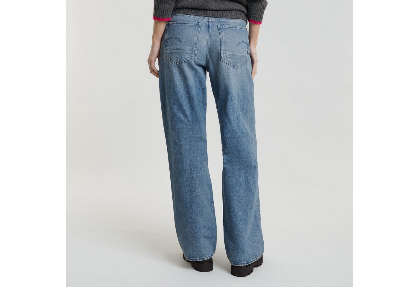 G-STAR Weite Jeans Jeans Judee Straight – Bild 2 von 5