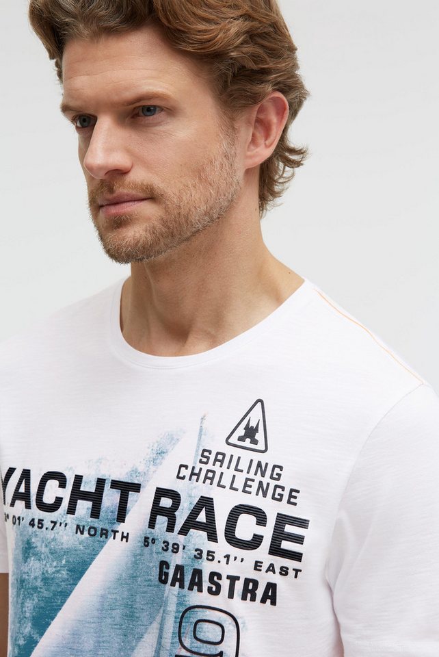 Gaastra Rundhalsshirt mit Baumwolle – Bild 4 von 5