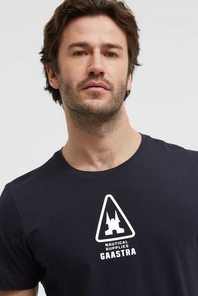 Gaastra Rundhalsshirt mit Kontrastnähten – Bild 4 von 5