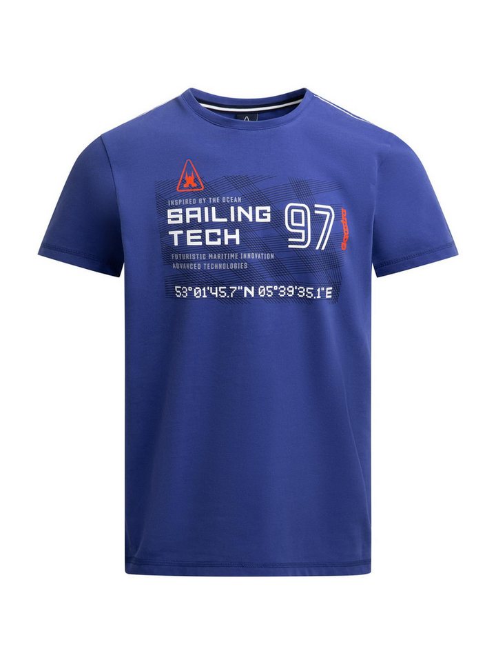 Gaastra Rundhalsshirt mit Kontrastnähten – Bild 2 von 5