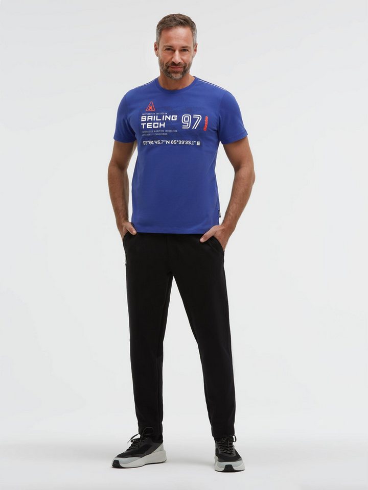 Gaastra Rundhalsshirt mit Kontrastnähten – Bild 3 von 5