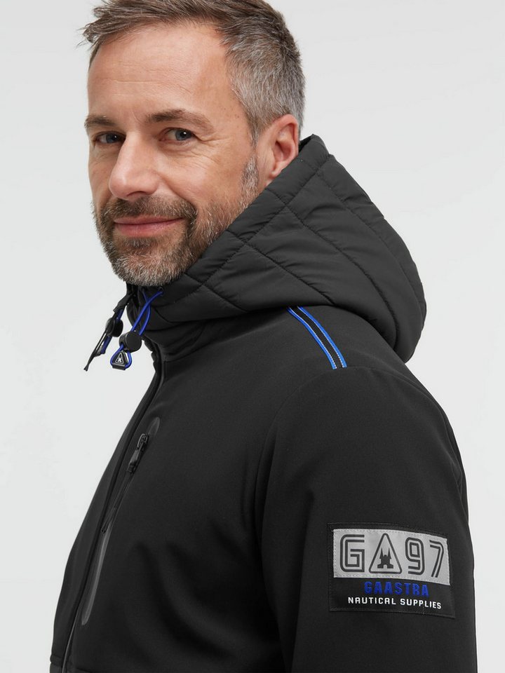 Gaastra Softshelljacke mit reflektierendem Tape – Bild 4 von 5
