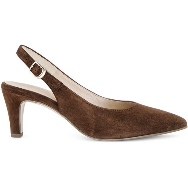 Gabor Gabor 1.590.18_8, Peeptoes & Slingpumps, Braun, Damen Peeptoepumps