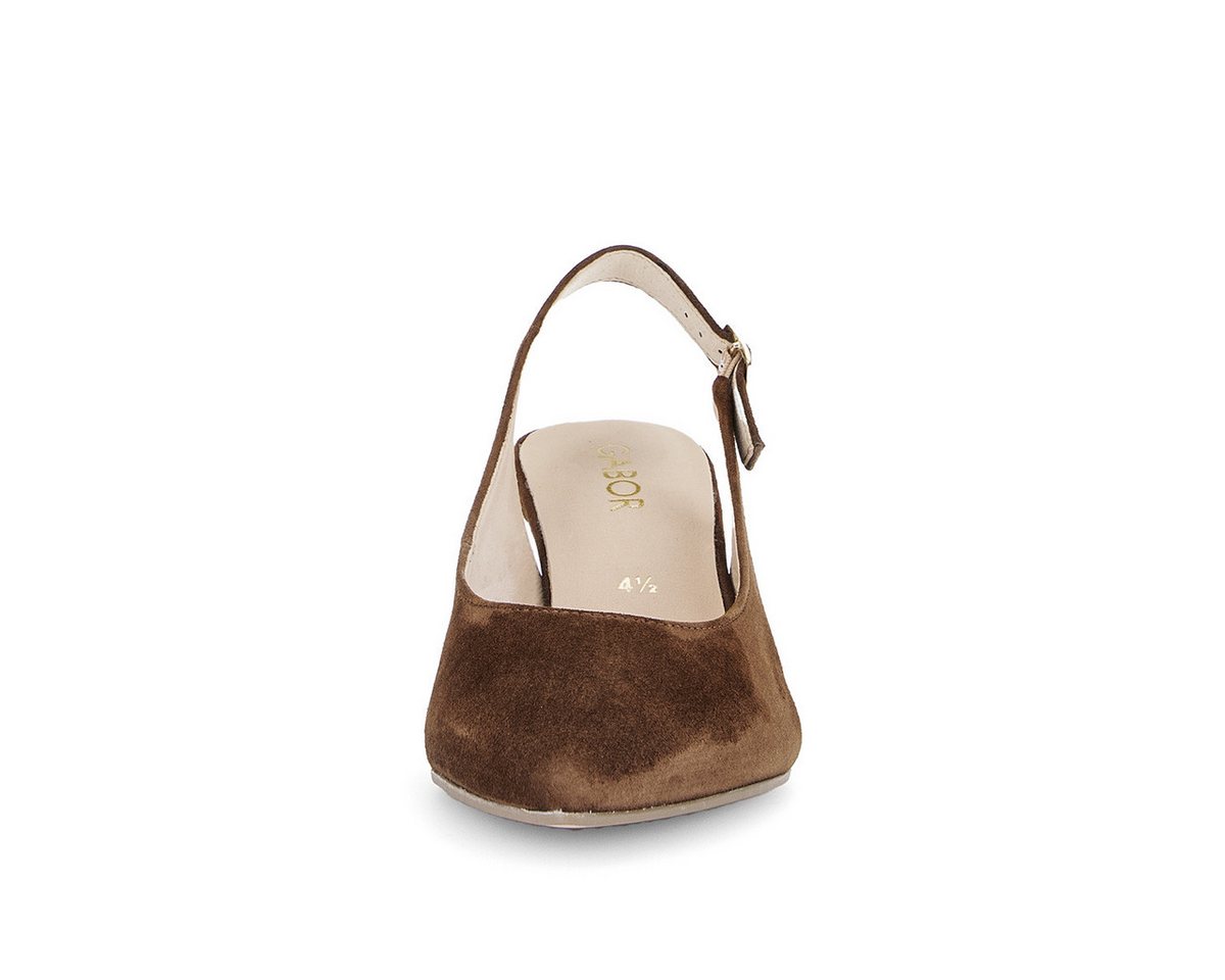Gabor Gabor 1.590.18_8, Peeptoes & Slingpumps, Braun, Damen Peeptoepumps – Bild 2 von 5