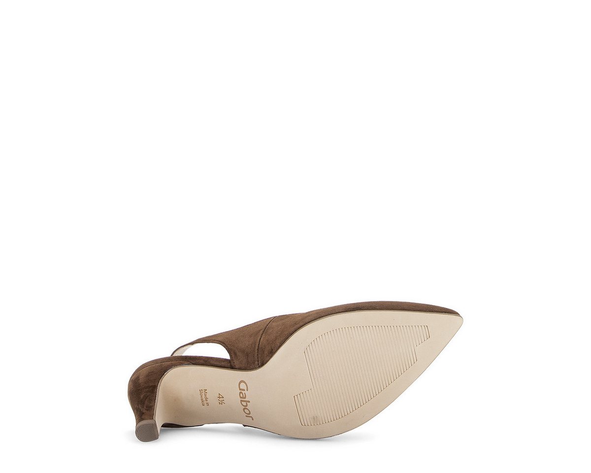 Gabor Gabor 1.590.18_8, Peeptoes & Slingpumps, Braun, Damen Peeptoepumps – Bild 4 von 5