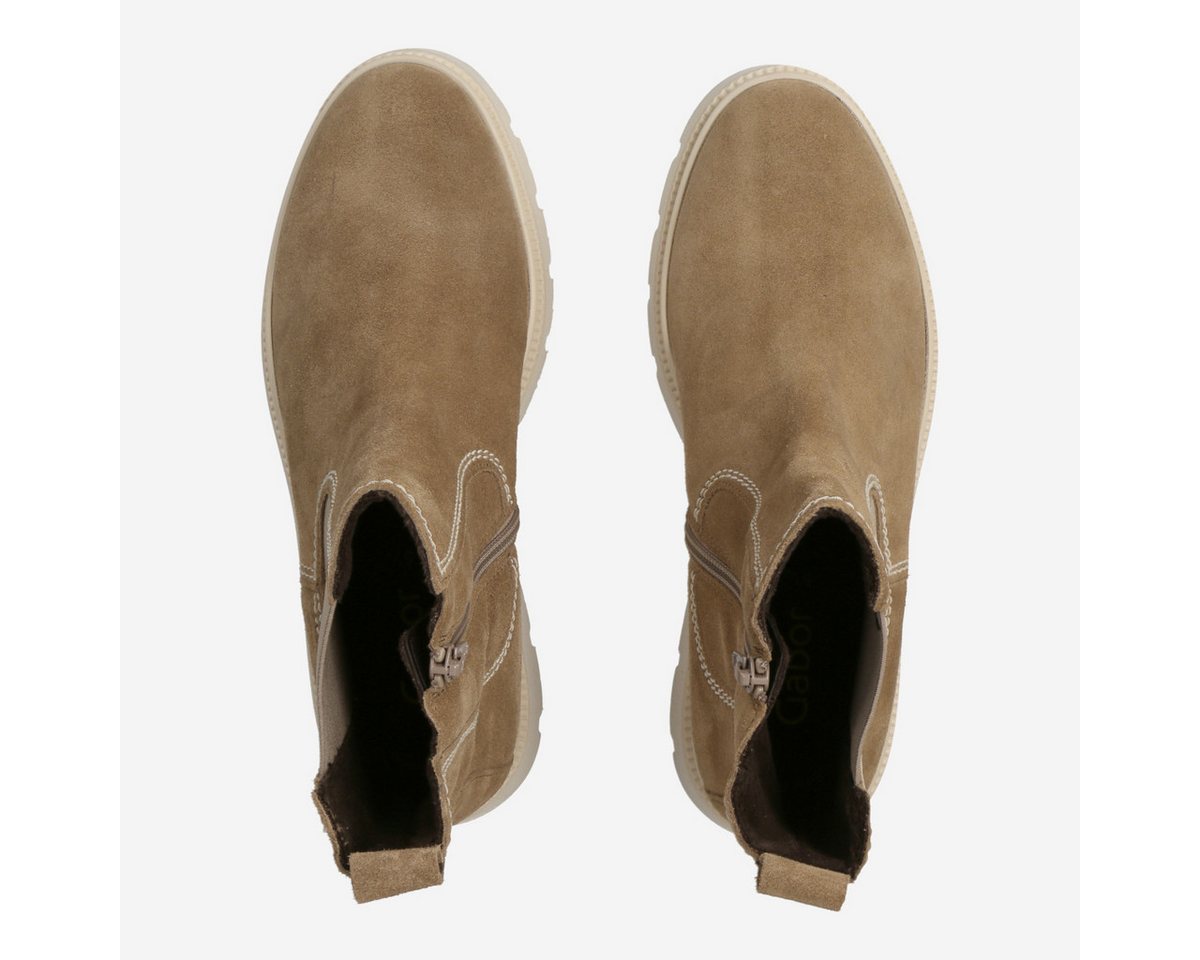 Gabor Gabor 31.850.18, Warmfutter, Stiefeletten, Beige, Damen Winterstiefel – Bild 3 von 5