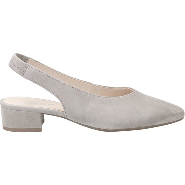Gabor Gabor 41.520.12, Peeptoes & Slingpumps, Grau, Damen Peeptoepumps