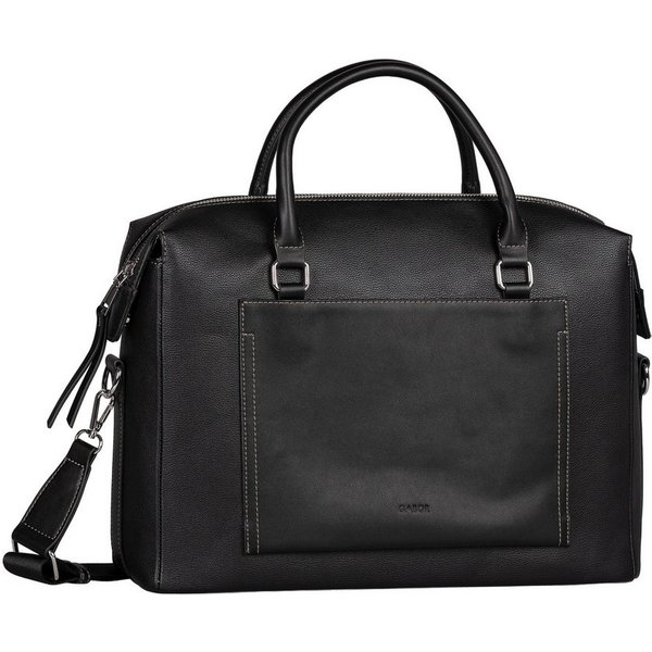 Gabor Aktentasche Emine, Damen Laptoptasche mit Logoschriftzug