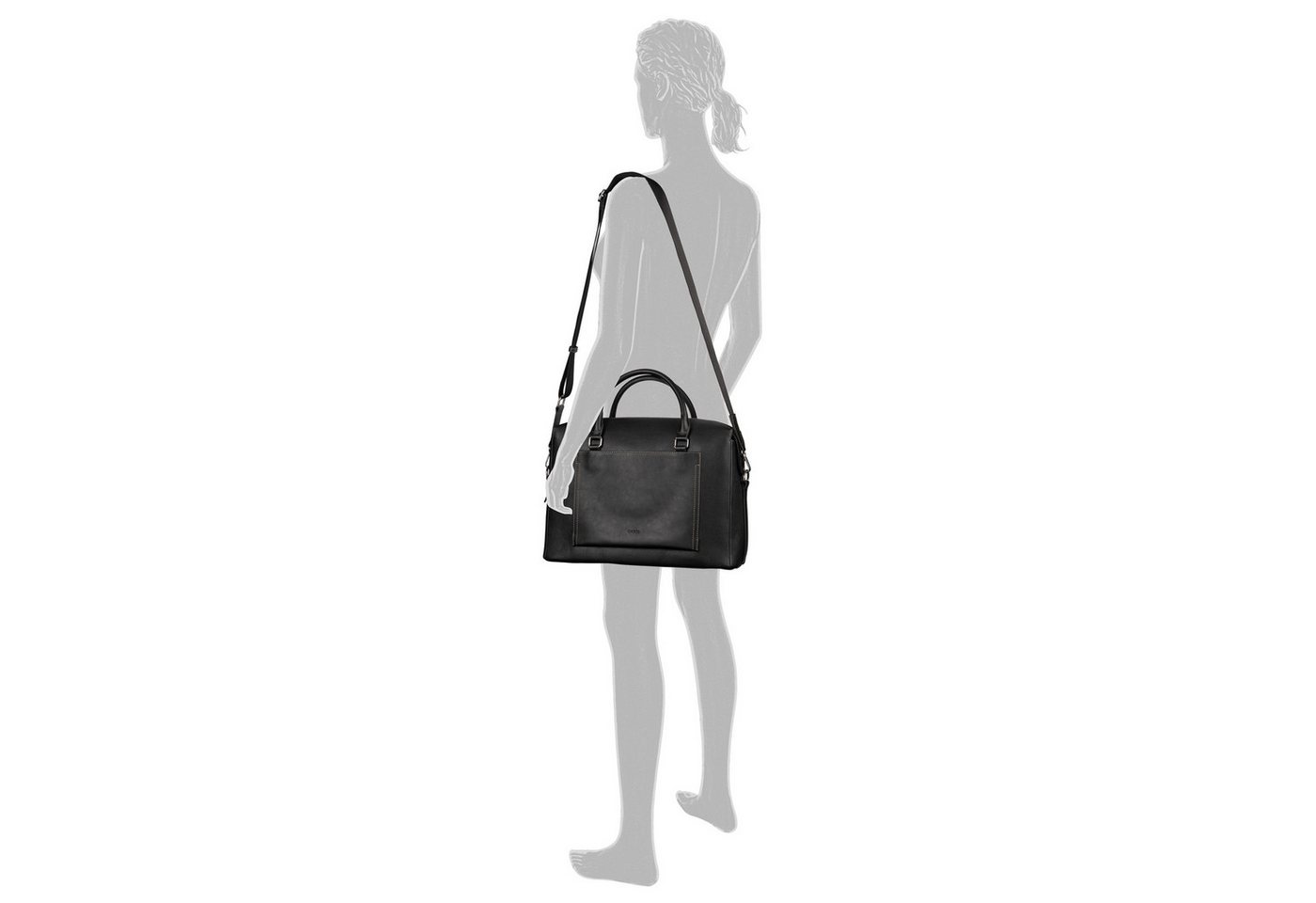 Gabor Aktentasche Emine, Damen Laptoptasche mit Logoschriftzug – Bild 2 von 5