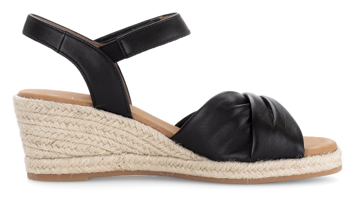 Gabor ATHEN Keilsandalette, Riemchensandale, Sommerschuh mit Klettverschluss, G-Weite – Bild 4 von 5