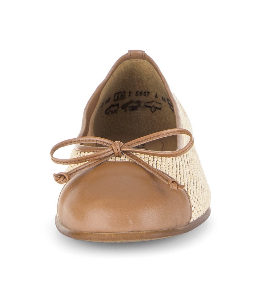 Gabor Ballerina Blockabsatz, Businessschuh, Schupfschuh in runder Form – Bild 4 von 5